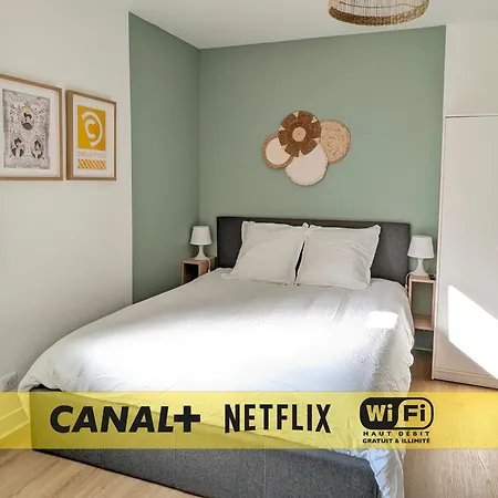 Bel Appartement - Centre Ville & 25Min Du Parc شقة *